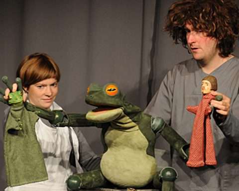 Dorothee Carls und Michael Hatzius vom Berliner Theater Urknall begeistern Kinder wie auch Erwachsene. Am kommenden Sonntag und Montag gastieren sie im Bad Vilbeler Theater Alte Mühle.